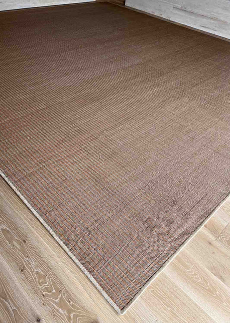 Tapete cordon fique y cobre. Borde en fique. CFNM003